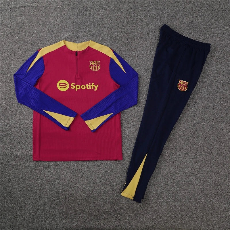 2425 FC Barcelona / Barça red Training suit set Player version