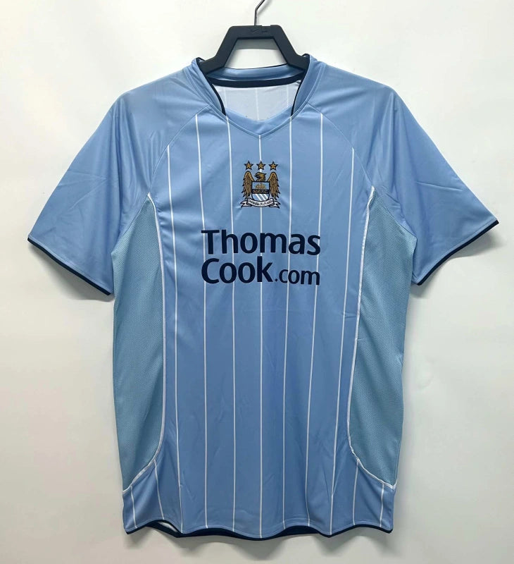 0708 season Manchester City Home retro Fan version