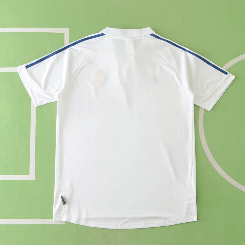 0102 season Real Madrid CF home retro Fan version