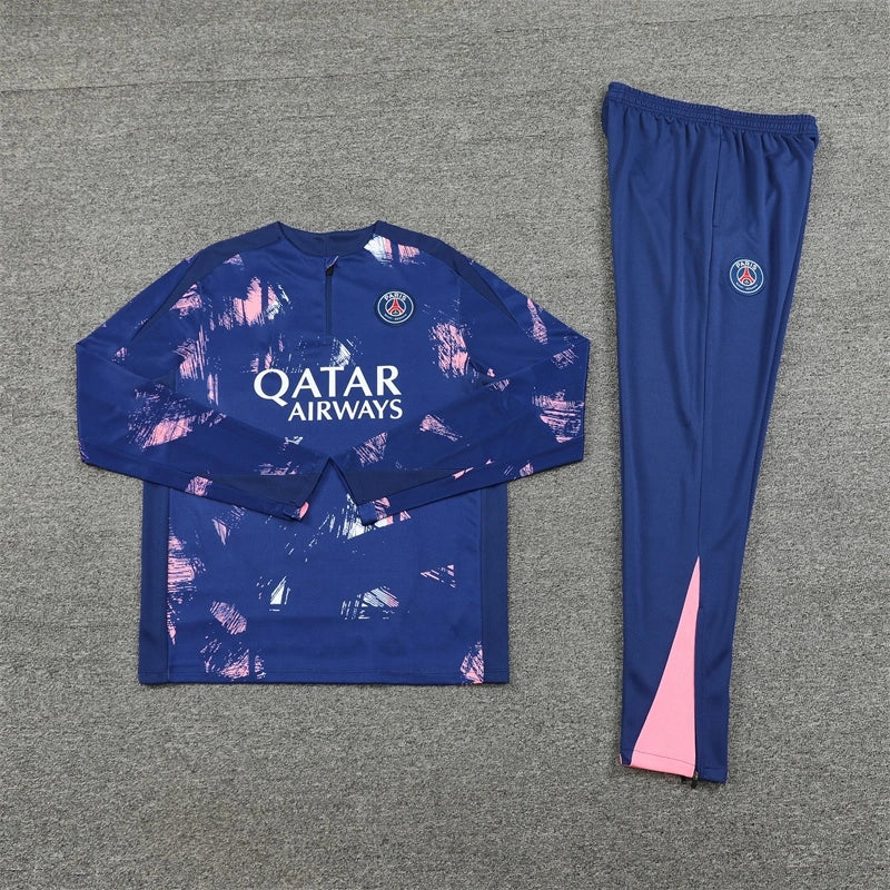 2425 Paris Saint-Germain F.C. deep blue Training suit set