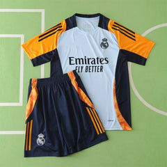 2425 season Real Madrid CF Training clothes Short sleeved suit