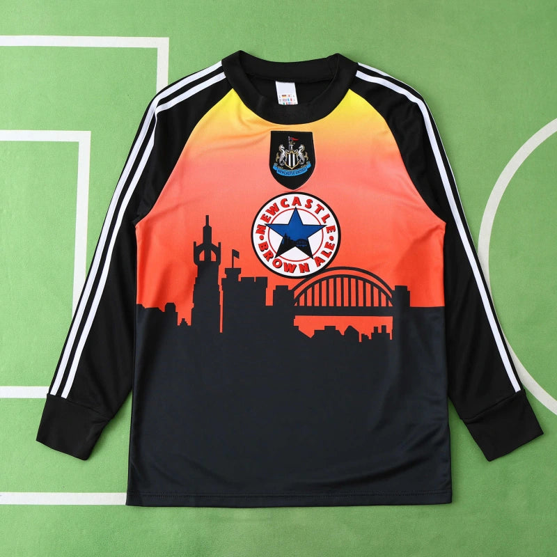 96-97 season Newcastle away Long sleeve retro Fan version