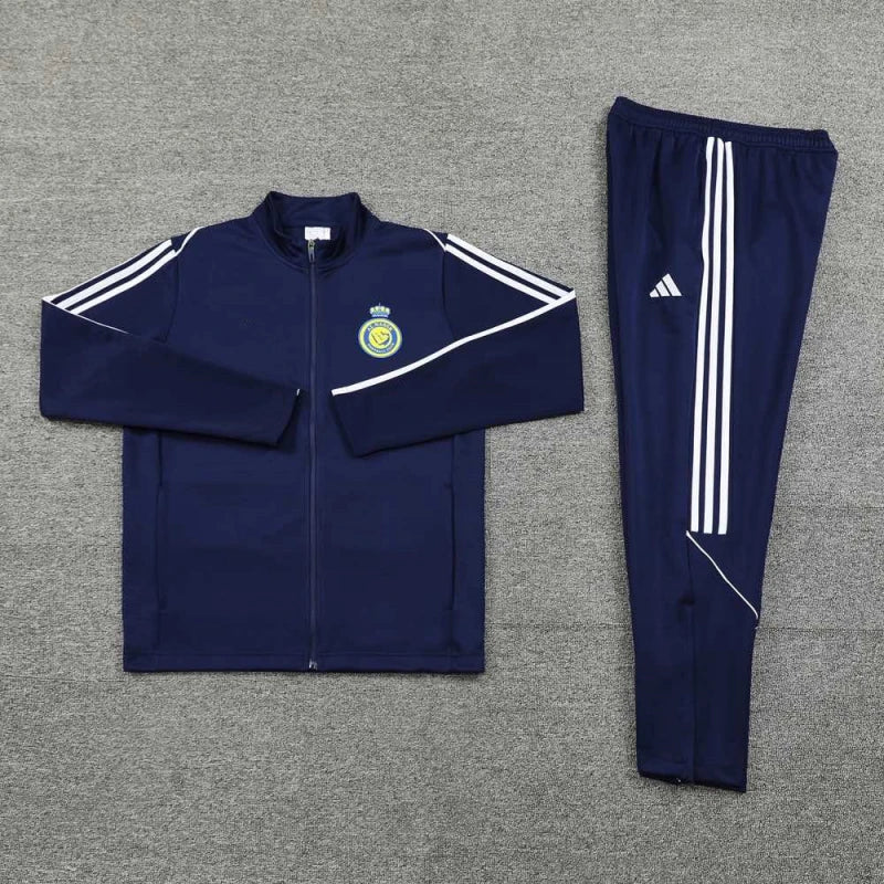 2425 Al-Nassr FC blue Long zipper jacket set