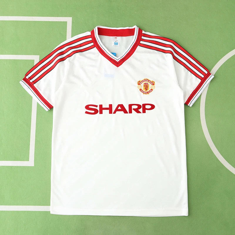 8890 season Manchester United F.C. away retro Fan version