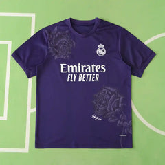 2324 season Real Madrid Y-3 purple Fan version