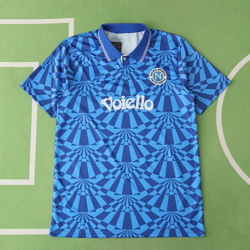 9193 season S.S.C. Napoli home retro Fan version