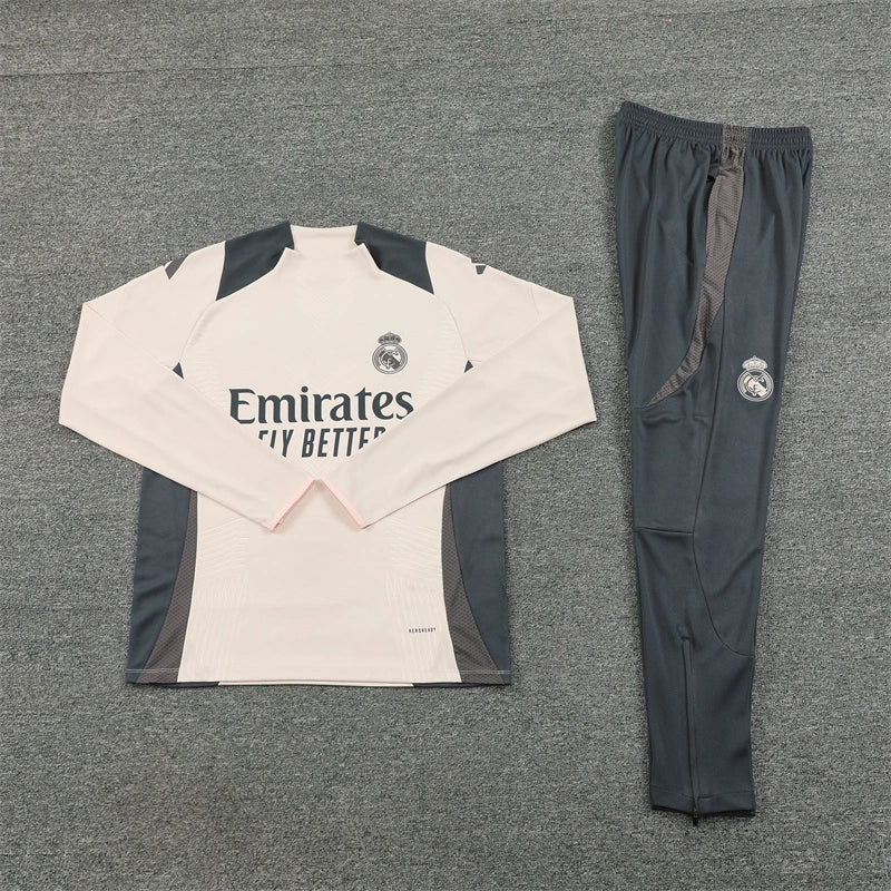 2425 Real Madrid CF Apricot color Training suit set Player version