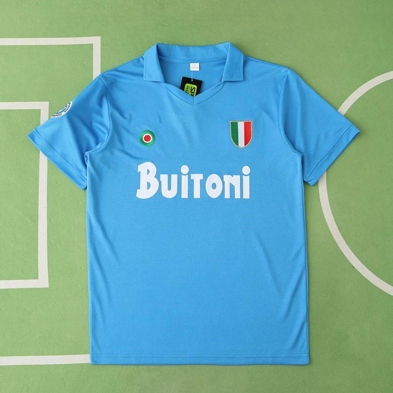 8788 season S.S.C. Napoli home retro Fan version