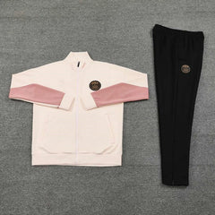 2425 Paris Saint-Germain F.C. Light pink color Long zipper jacket set