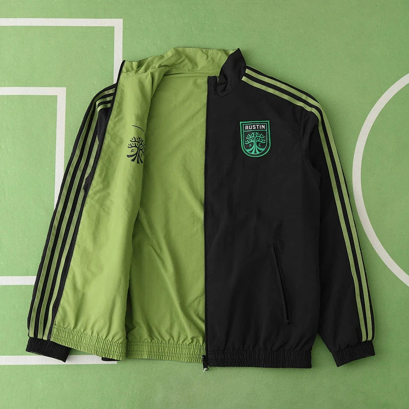 2425 FC / Austin FC Wear on both sides windbreaker