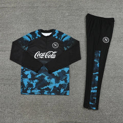 2425 S.S.C. Napoli black Training suit set