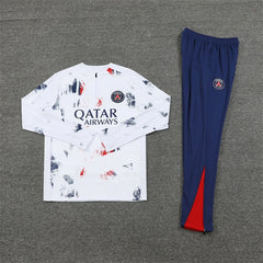 2425 Paris Saint-Germain F.C. white Training suit set