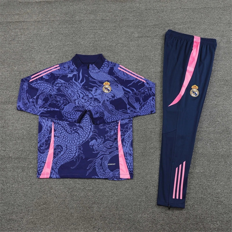 2425 Real Madrid CF Purple Training suit set