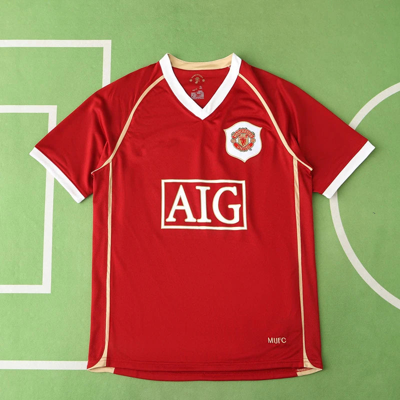 0607 season Manchester United F.C. home retro Fan version