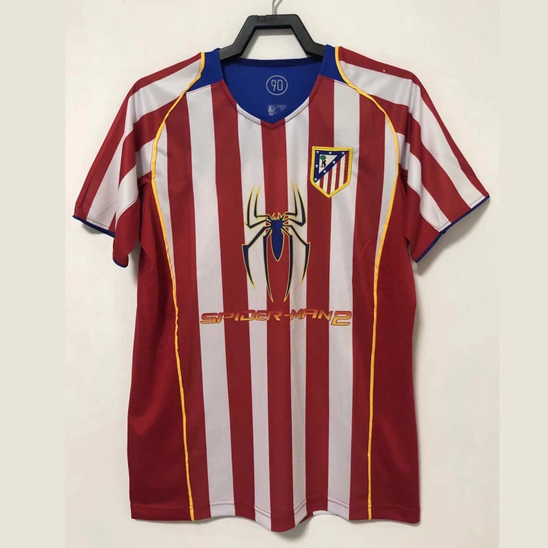 0405 season Atletico Madrid Home retro Fan version