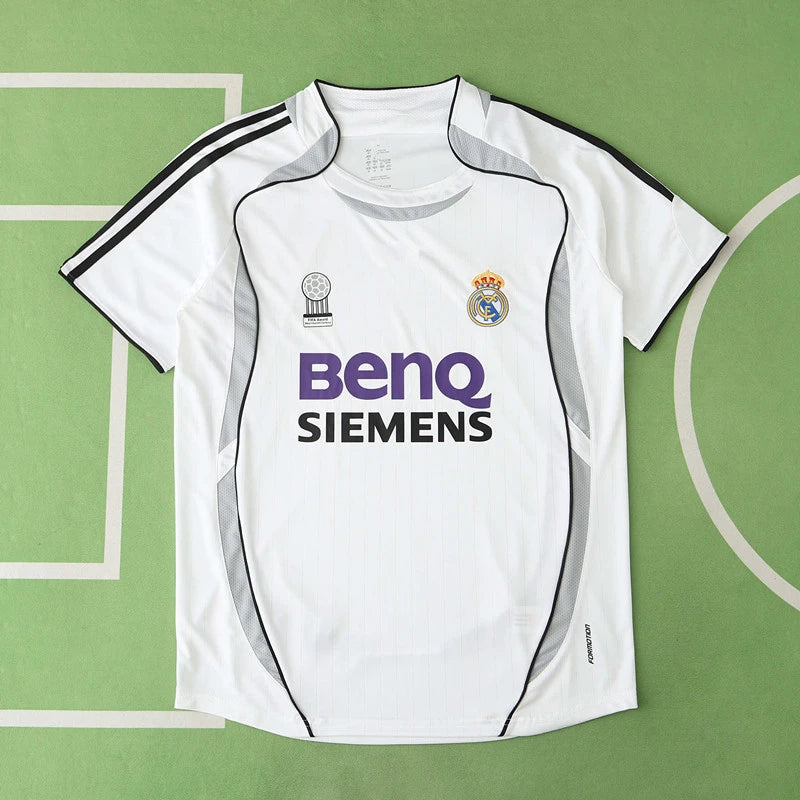 2006 season Real Madrid CF home retro Fan version