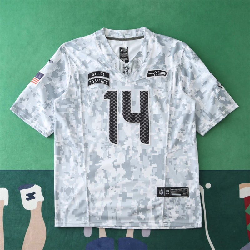 2024 NFL Seattle Seahawks Tribute Version 14#METCALF