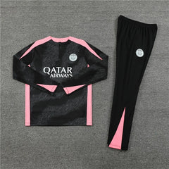 2425 Paris Saint-Germain F.C. black Training suit set