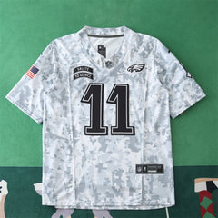 2024 NFL Philadelphia Eagles Tribute Version 11#BROWN
