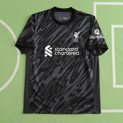 2425 season Liverpool Black goalkeeper Fan version