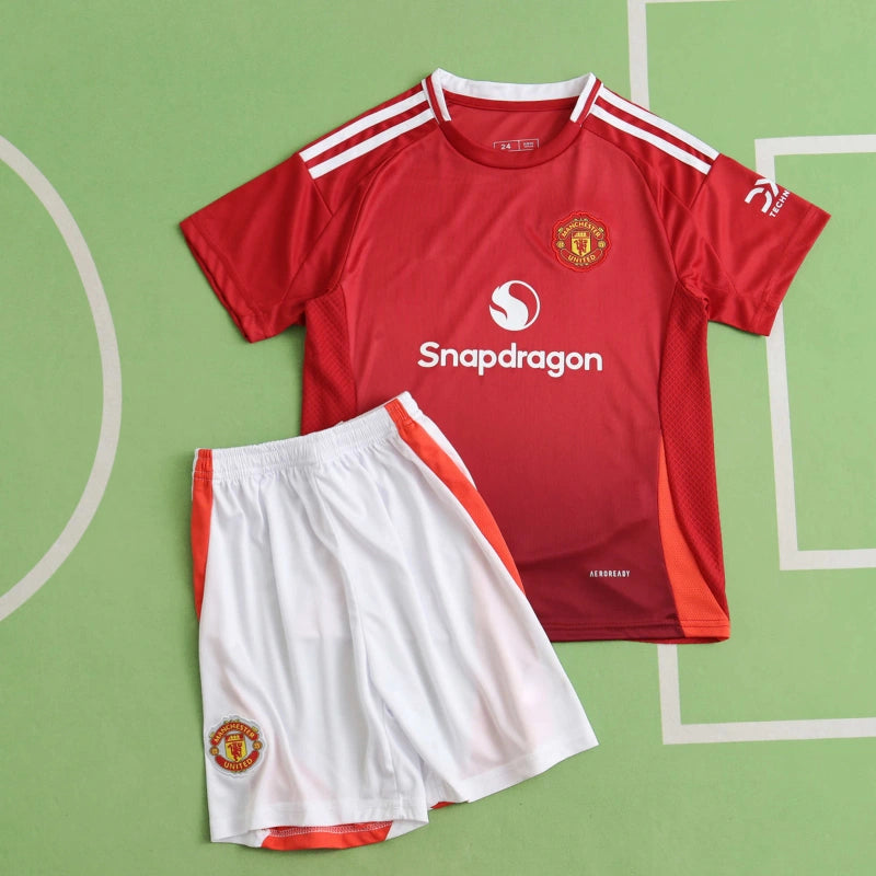 2425 season Manchester United home Kids kit