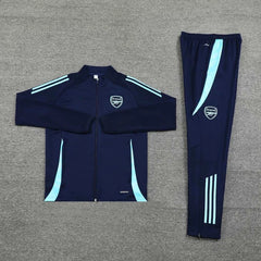 2425 Arsenal F.C. navy blue Long zipper jacket set