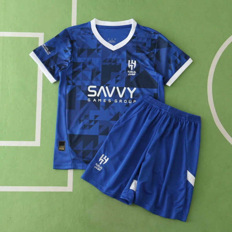 2425 season Al-Hilal Saudi Football Club home Kids kit