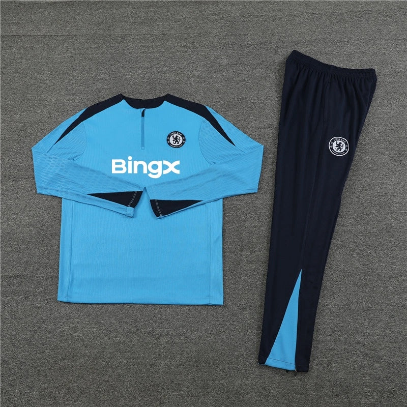 2425 Chelsea F.C. wathet Training suit set Player version