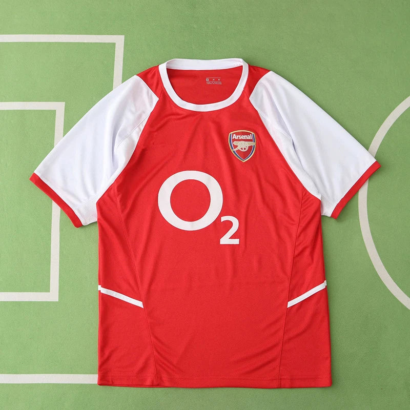 0204 season Arsenal F.C. home retro Fan version