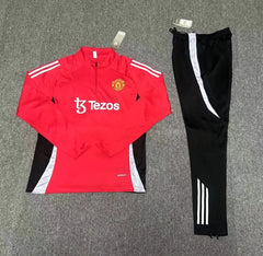 2425 Manchester United F.C. red Training suit set