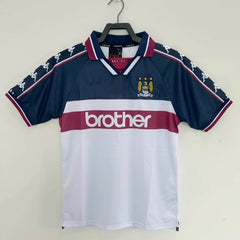 9798 season Manchester City away retro Fan version