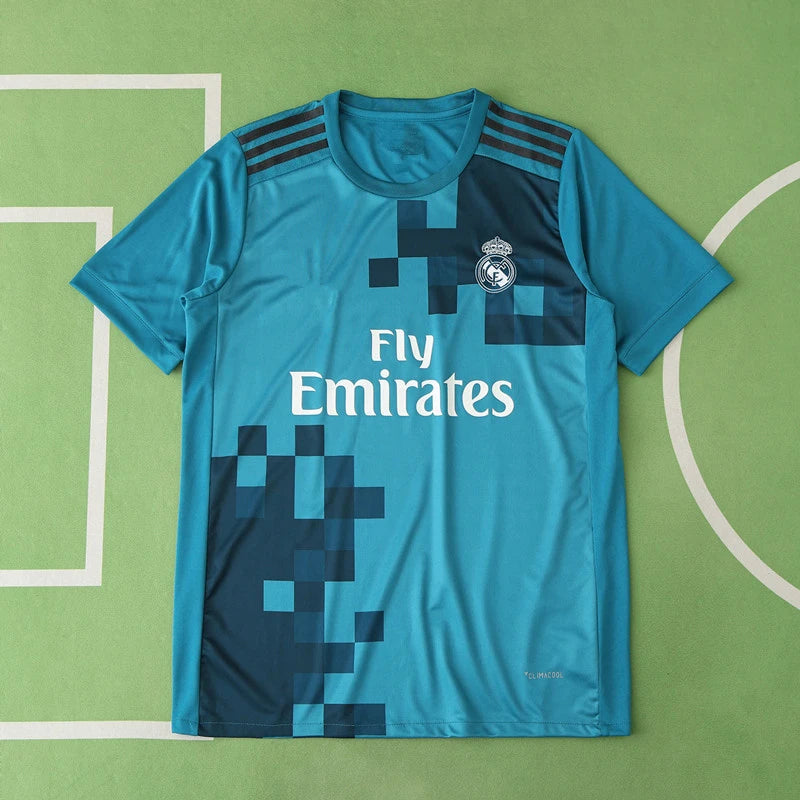 1718 season Real Madrid CF third retro Fan version