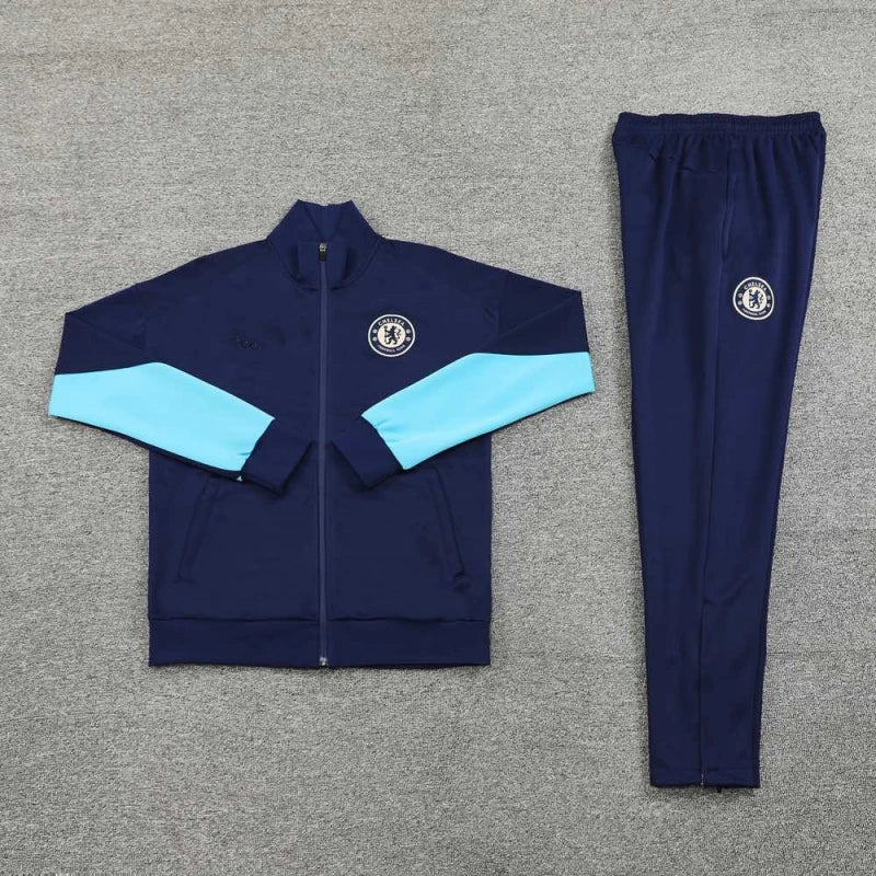 2425 Chelsea F.C. navy blue Long zipper jacket set