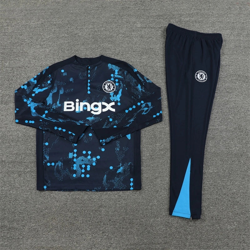 2425 Chelsea F.C. black Training suit set